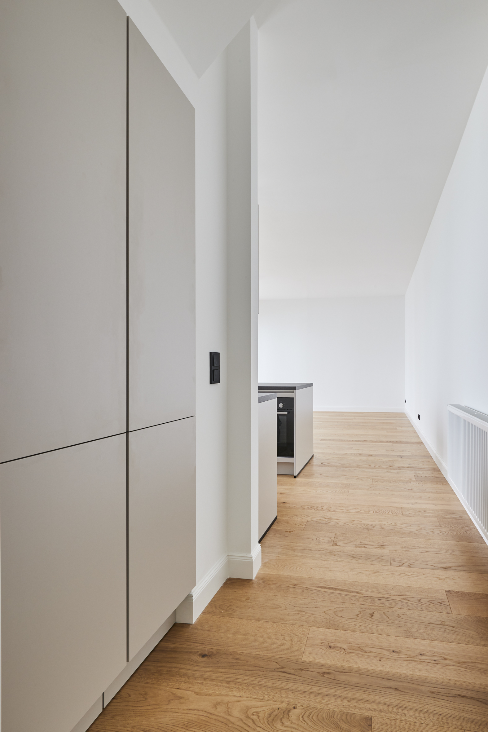 Blick in das Wohnzimmer - **RESERVIERT**-Remise mit höchster Ausstattung auf 2 Etagen und Terrasse