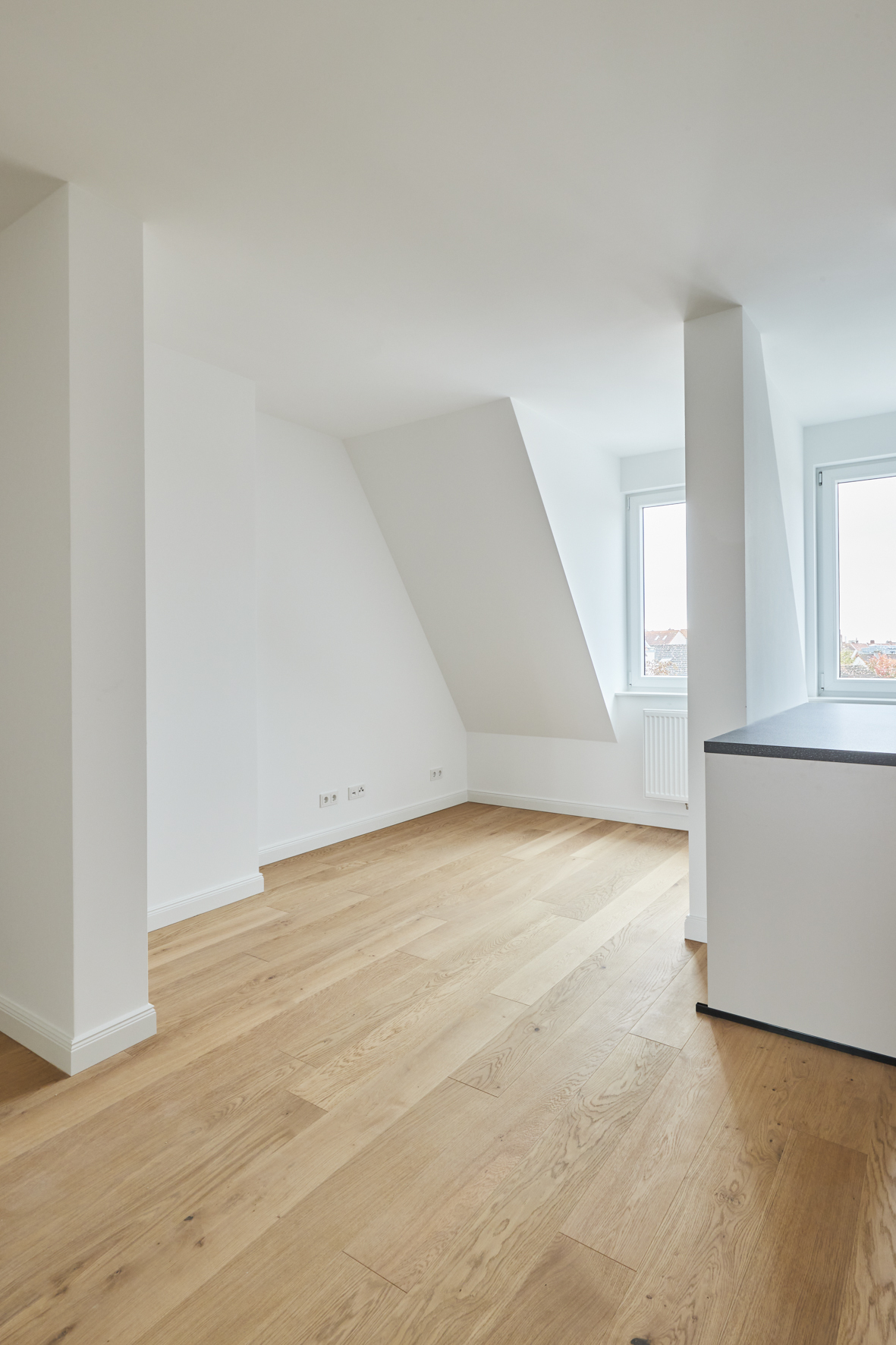 Essbereich - *verkauft*Großzügige Maisonettewohnung mit Eiche-Echtholzparkett in der Nordstadt