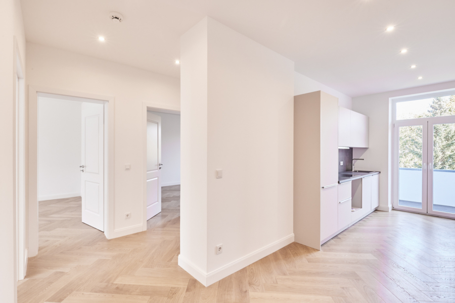 3-Zimmer mit Einbauküche - *Reserviert* Sanierte 3-Zimmerwohnung mit Balkon und Einbauküche