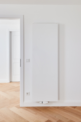 Detail-Heizkörper - Hochwertige Dachgeschosswohnung mit Einbauküche und großem Tageslichtbad