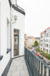 **Reserviert**-Einzimmer Altbauwohnung mit Einbauküche und Balkon in Bestlage Hannover List - Balkon mit Ausblick