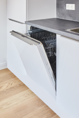 Detail-Küche_2 - **Verkauft**-Helle 2-Zimmerwohnung mit Echtholzboden und hochwertiger Einbauküche zum Erstbezug