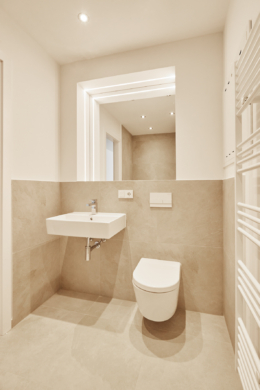 Badezimmer - Traumhaftes 2-Zimmerapartment mit Balkon und Einbauküche in Bestlage Hannover