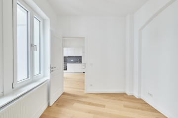Schlafzimmer - Modernes 2-Zimmer-Studio-Apartment zum Erstbezug in bester Lage der Nordstadt Hannover