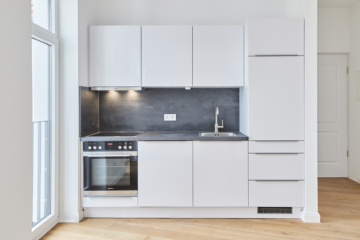 Küche. - Modernes 2-Zimmer-Studio-Apartment zum Erstbezug in bester Lage der Nordstadt Hannover