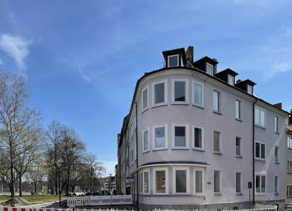 Frontansicht - Mehrfamilienhaus mit 13 Wohneinheiten in Hildesheim