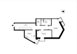 Zwei Etagen - Familientraum auf 6 Zimmern mit Gartenanteil im energetischen Neubau - Grundriss untere Etage