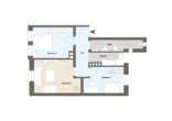 Moderne Hochwertigkeit im Altbau - 3 Zimmer mit Einbauküche und höchster Ausstattung in Linden - Grundriss