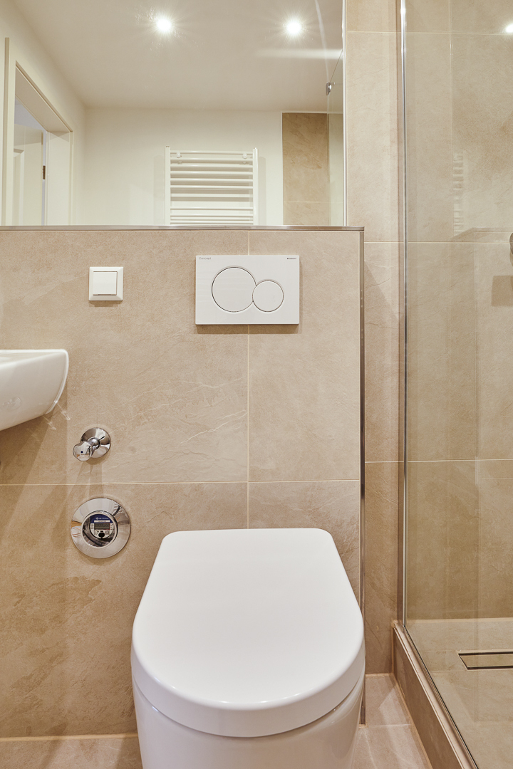 Badezimmer-Detail - **2-Zimmerwohnung mit Einbauküche** Erstbezug nach hochwertiger Sanierung