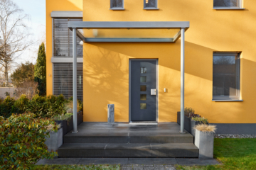 Zugang zum Haus - *Reserviert* Architektur trifft auf höchsten Komfort mit Saunahaus und Whirlpool