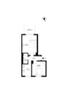 Erstklassige 2-Zimmerwohnung mit Balkon und Einbauküche in Bestlage Hannover - KFW Neubaustandard - Grundriss