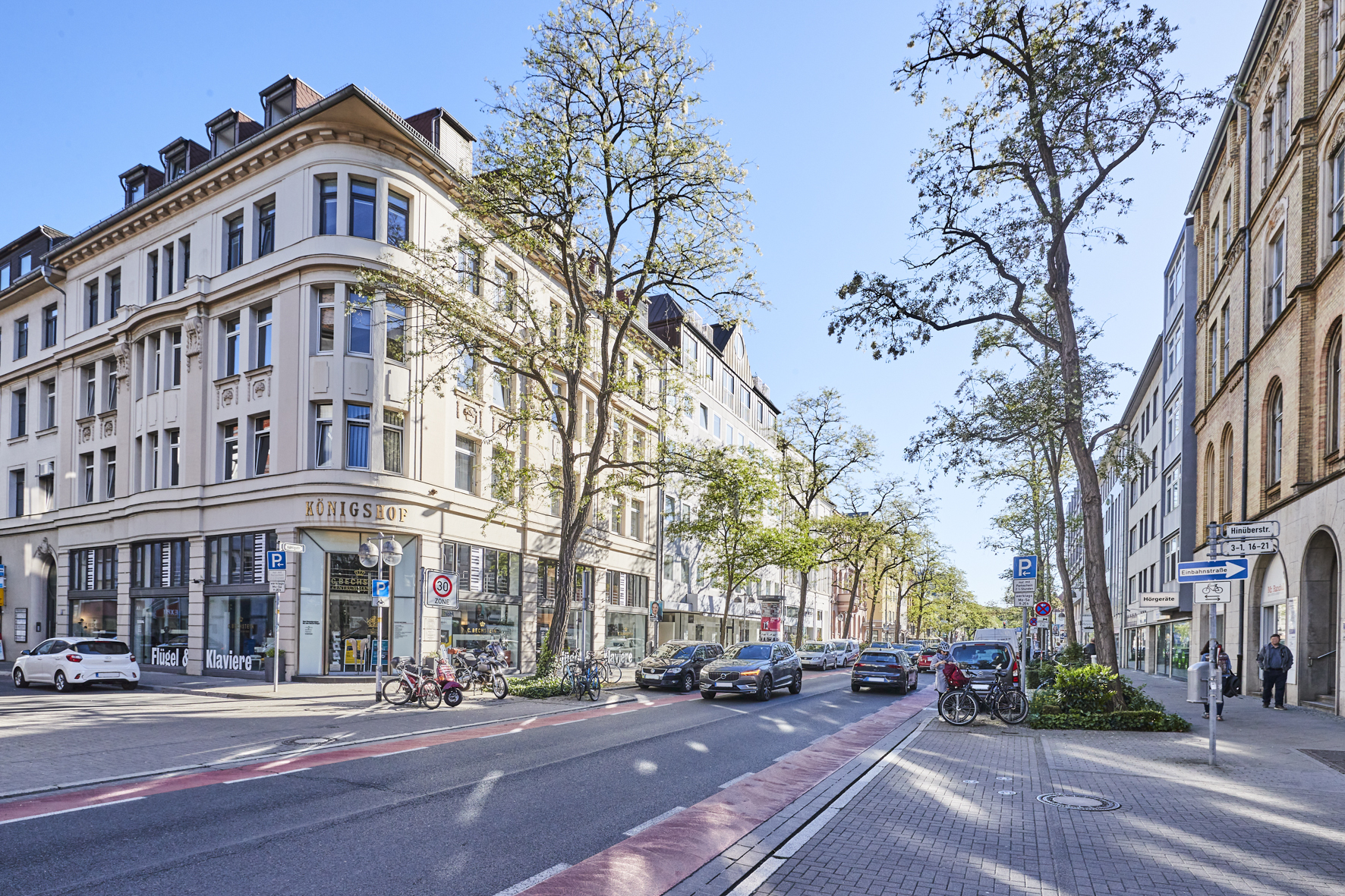 Umgebung_Hinüberstraße - **Verkauft** 2-Zimmerwohnung mit Balkon und Einbauküche in Bestlage Hannover – KFW Neubaustandard