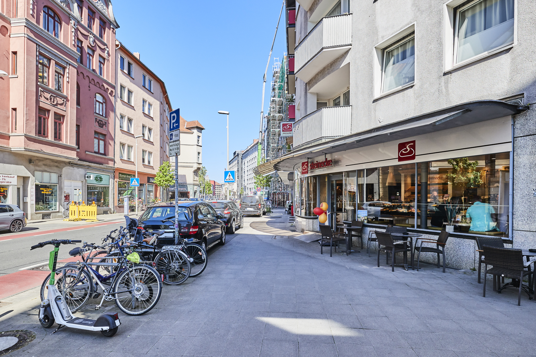Umgebung_Bäckerei - **Verkauft** 2-Zimmerwohnung mit Balkon und Einbauküche in Bestlage Hannover – KFW Neubaustandard