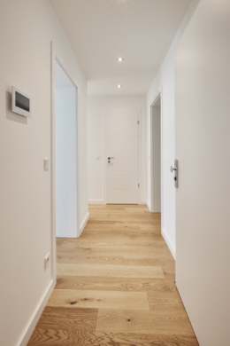 Flur - **Verkauft** 2-Zimmerwohnung mit Balkon und Einbauküche in Bestlage Hannover – KFW Neubaustandard