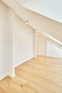 Ankleidezimmer_1 - Besondere Ausstattung – Dachgeschosswohnung mit Fußbodenheizung und hohen Decken zum Erstbezug