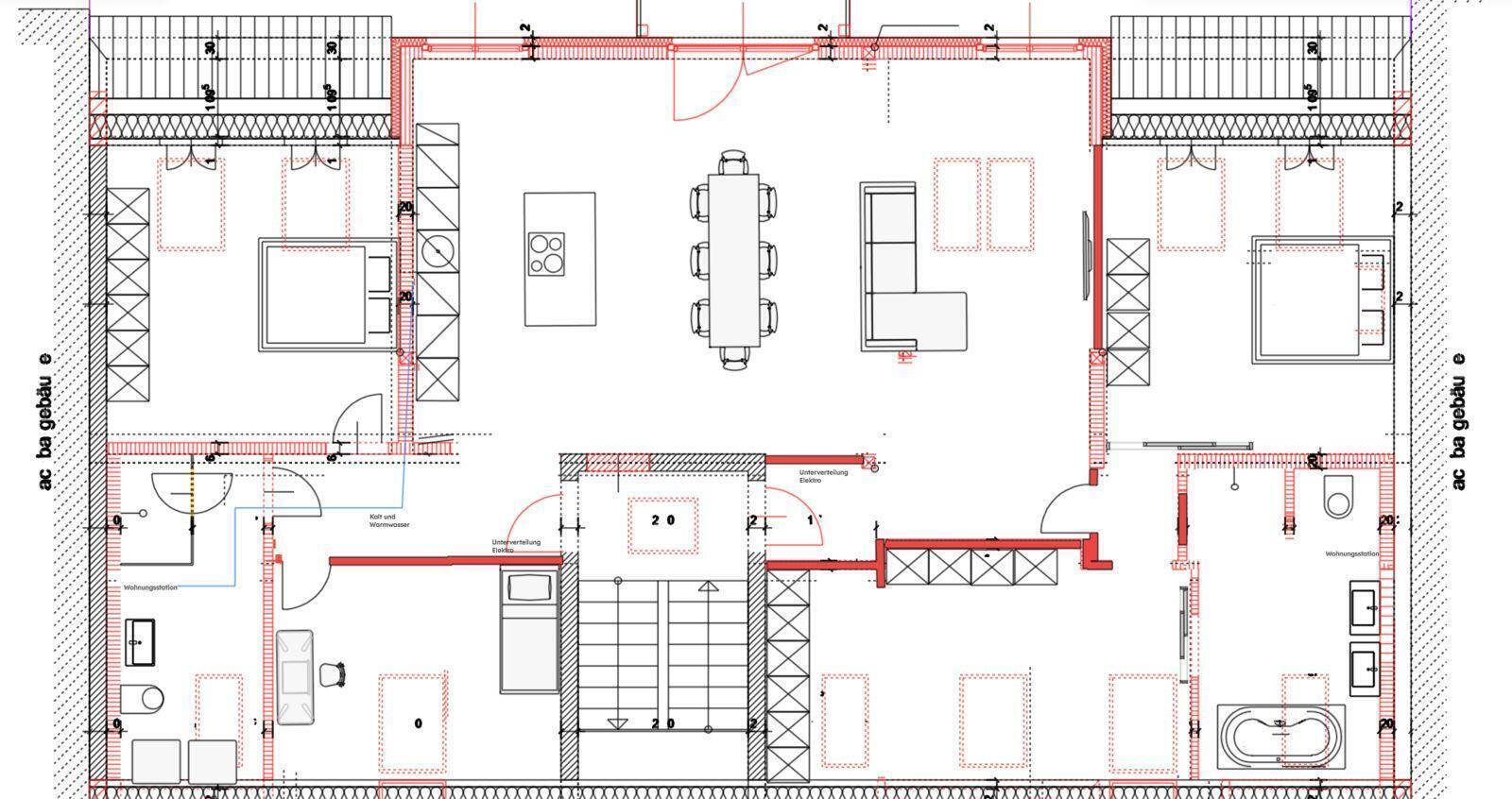 Grundriss - Besondere Ausstattung – Dachgeschosswohnung mit Fußbodenheizung und hohen Decken zum Erstbezug