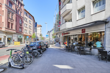 Umgebung_Bäckerei - **verkauft** 2-Zimmerwohnung mit Echtholzparkett, Balkon und Einbauküche in Bestlage Hannover