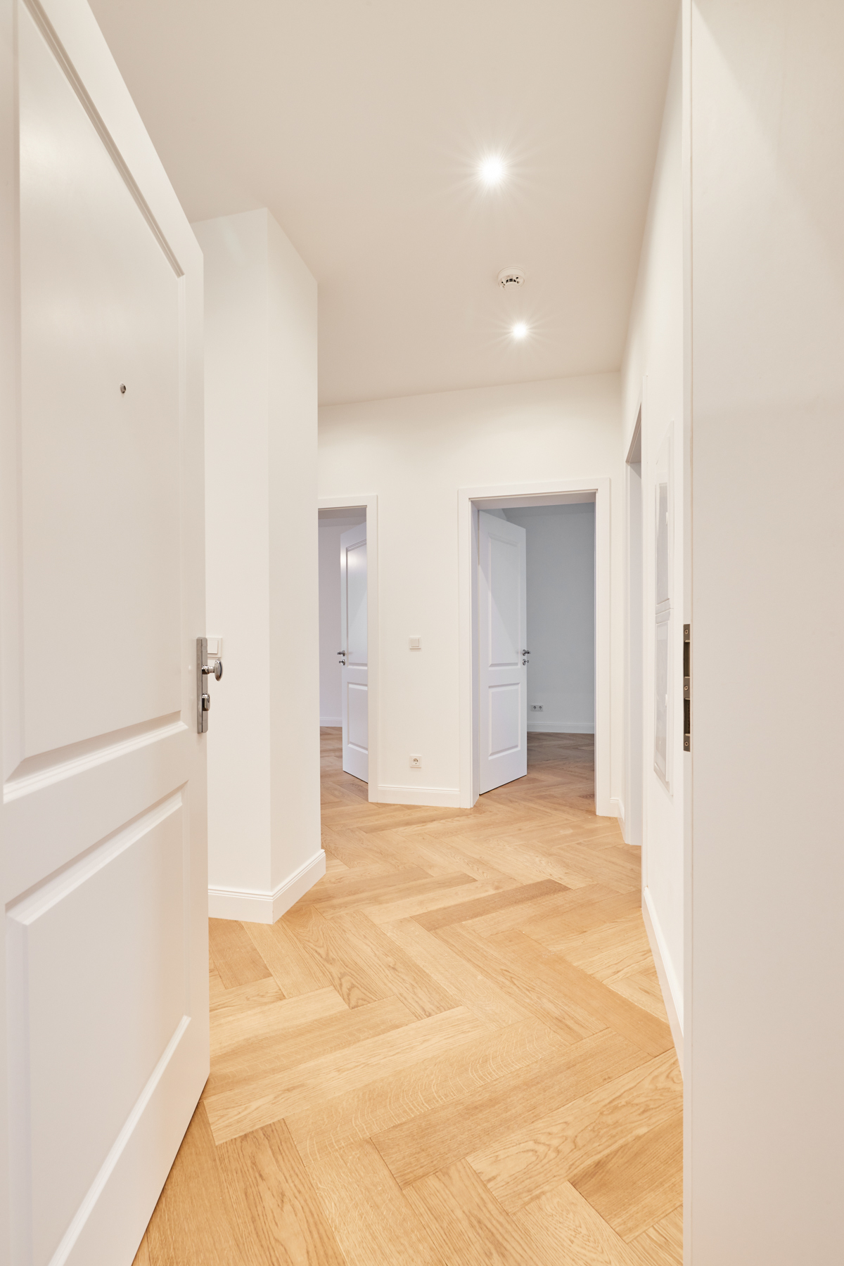 Zugang in die Wohnung_ - Hochwertigste Eigentumswohnung im vollsaniertem Haus – 3-Zimmer mit Balkon-Zugang zum Garten