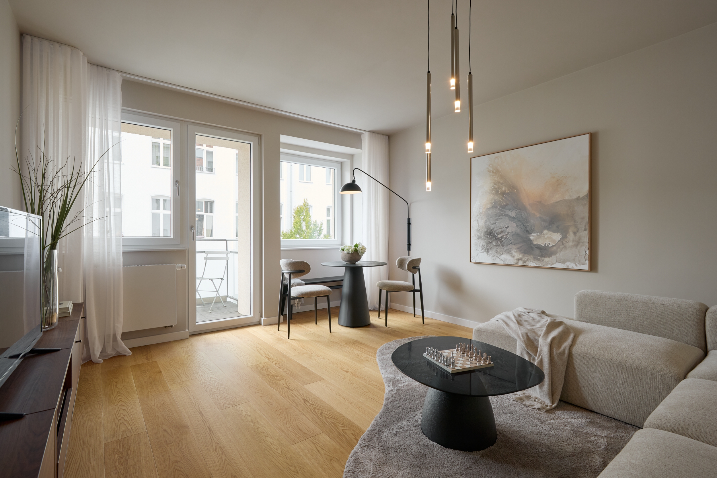 3 Zimmerwohnung mit Balkon direkt zwischen Kudamm und dem Tiergarten – Erstbezug nach Sanierung