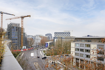 Ausblick Terrasse-City-West - Lichtdurchflutete Penthouse Wohnung in Bestlage Berlin Tiergarten