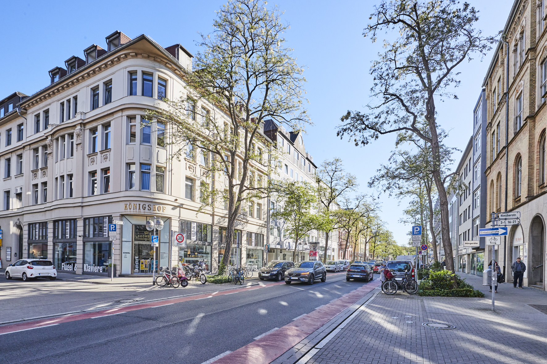 Umgebung_Hinüberstraße - **RESERVIERT**Erstklassige 2-Zimmerwohnung mit Einbauküche in Bestlage Hannover