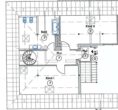 Sanierte 4-Zimmer Maisonette Wohnung mit zwei Bädern mit Fenster und Balkon - Grundriss Dachgeschoss