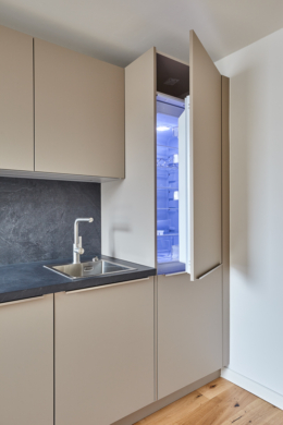 Küche-Detail - Vollsanierte 2-Zimmerwohnung mit hochwertiger Einbauküche inkl. Elektrogeräte