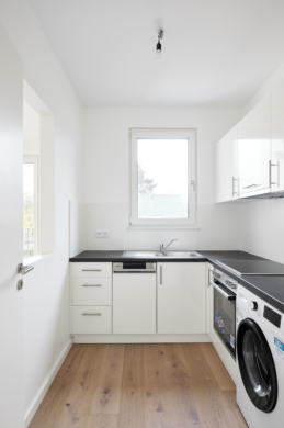 Einbauküche - Exklusive Neubauwohnung zum Erstbezug mit Balkon und Einbauküche