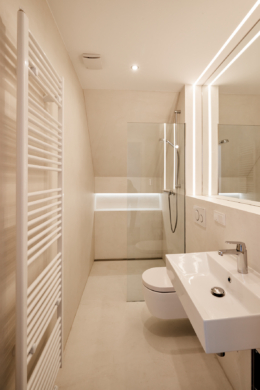 Badezimmer Untergeschoss - Erstbezug – Penthouse mit Zwei Terrassen und exklusiver Ausstattung