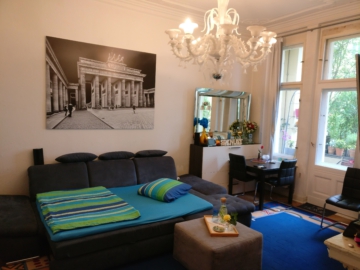 Wohnzimmer1 - *VERKAUFT* 3-Zimmer Erdgeschosswohnung in Schöneberg