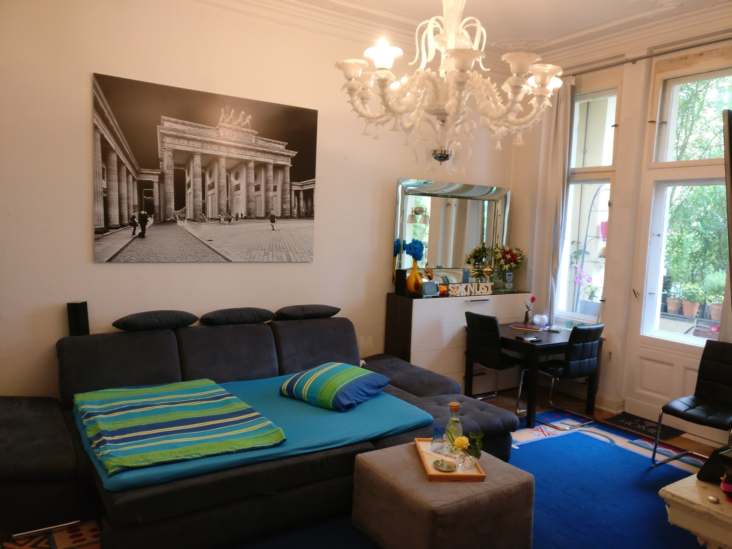 Wohnzimmer1 - *VERKAUFT* 3-Zimmer Erdgeschosswohnung in Schöneberg