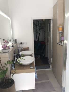 Doppel-Waschbecken - *VERKAUFT* 3-Zimmer Erdgeschosswohnung in Schöneberg