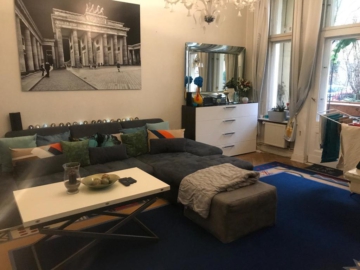 Wohnzimmer - *VERKAUFT* 3-Zimmer Erdgeschosswohnung in Schöneberg
