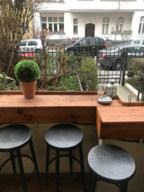 Terrasse - *VERKAUFT* 3-Zimmer Erdgeschosswohnung in Schöneberg