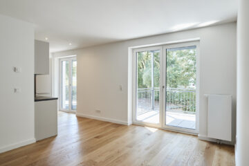 Traumhaftes 2-Zimmerapartment mit Balkon und Einbauküche in Bestlage Hannover – KFW Neubaustandard, 30159 Hannover, Wohnung