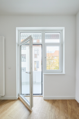 Balkon, - 2-Zimmer mit Balkon und großer Einbauküche in der Nordstadt