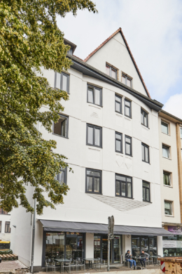 Außenansicht - 2-Zimmer mit Balkon und großer Einbauküche in der Nordstadt
