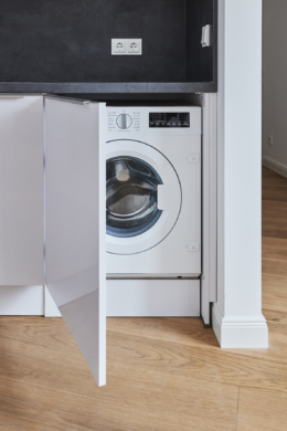 Detail Waschmaschine - 2-Zimmer mit Balkon und großer Einbauküche in der Nordstadt