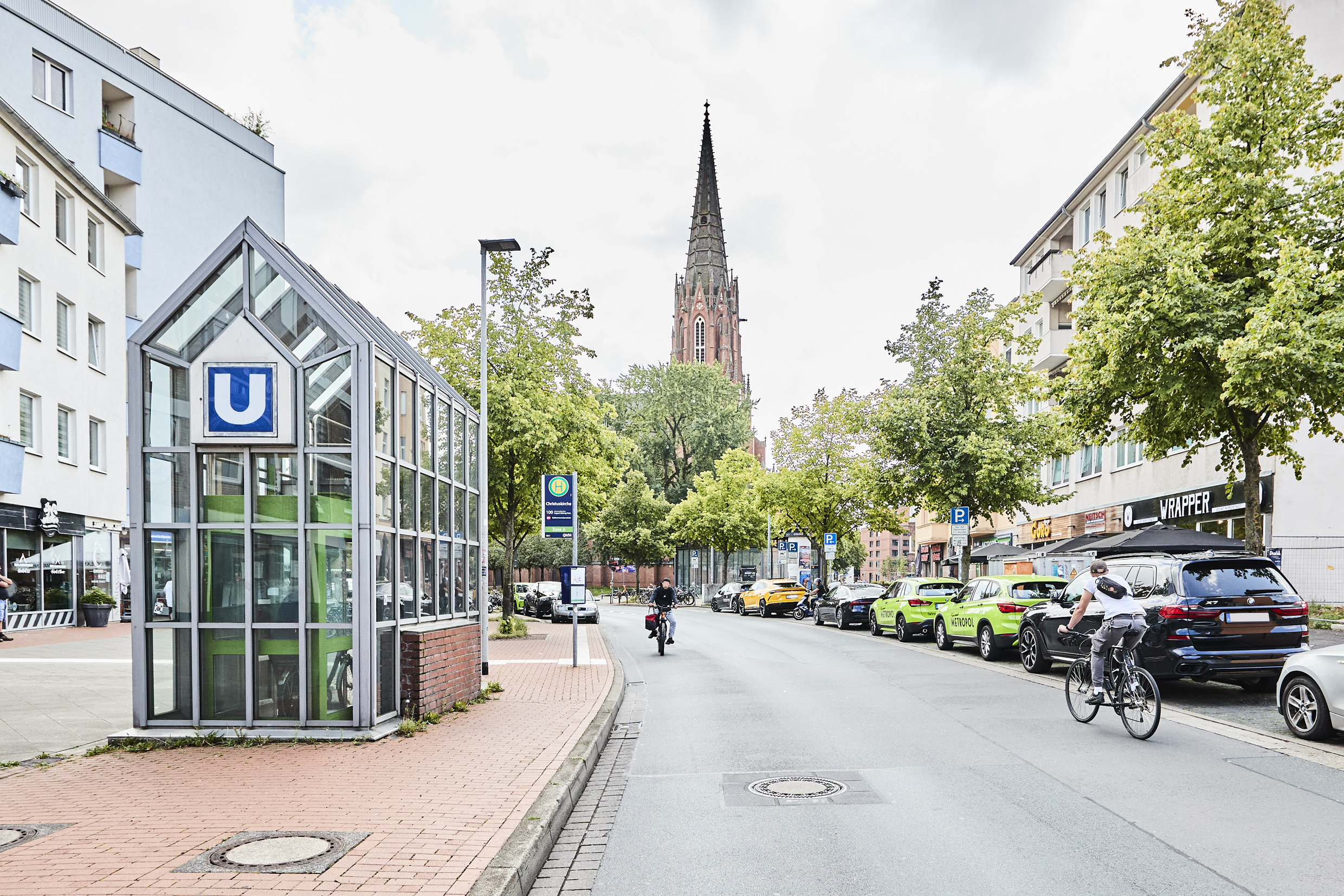 Umgebung - 2-Zimmer mit Balkon und großer Einbauküche in der Nordstadt