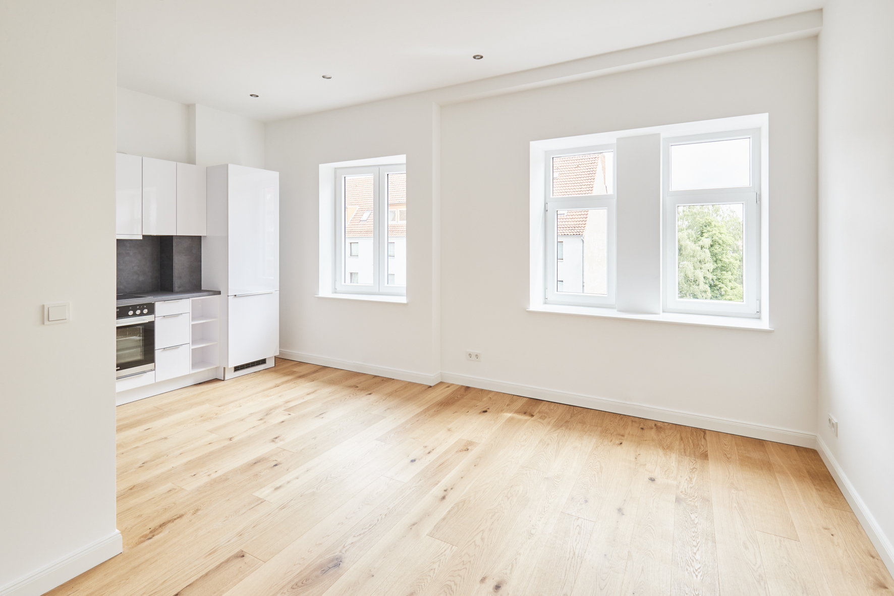 Küche und Esszimmer - Sanierte Eigentumswohnung in Bestlage – Nordstadt Hannover